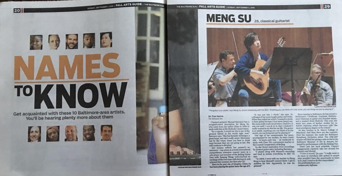Meng Su (The Baltimore Sun)