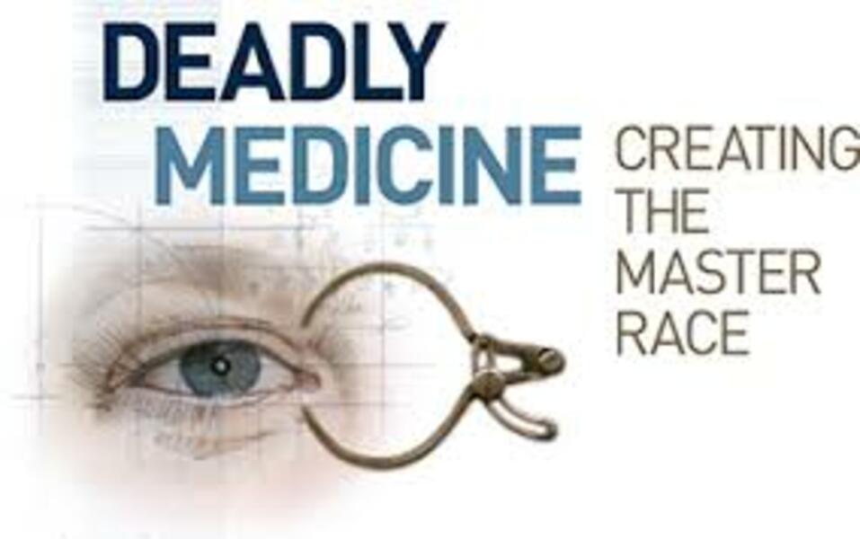 Deadly Medicine exhibit poster