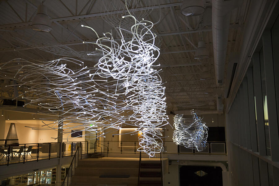 Convergence Glass Installation