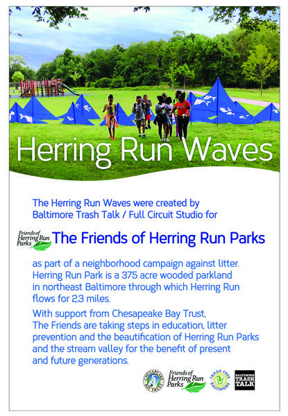 Herring Run Poster (displayed wherever waves are displayed)