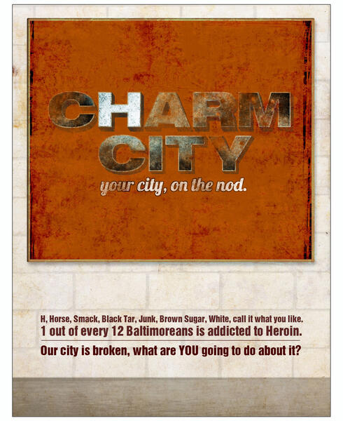 Parlato Poster 3- Charm City / H City