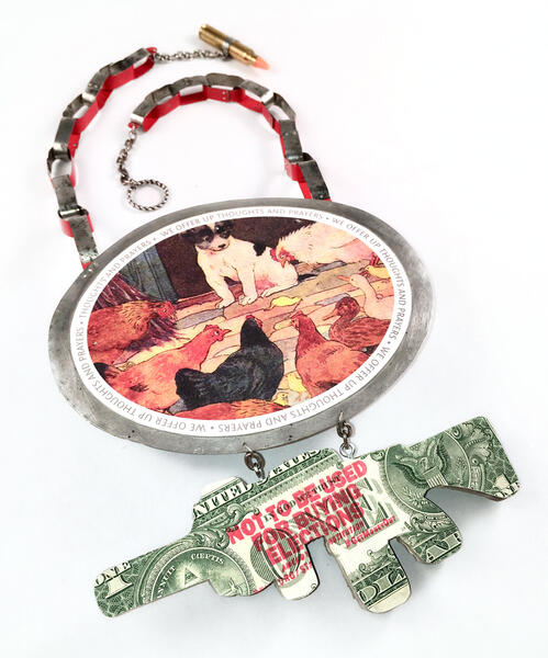 "Thoughts and Prayers" breastplate
