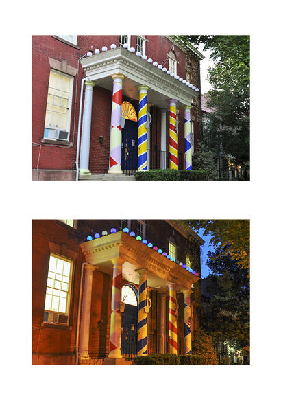 art portico design, community art, neighborhood beautification, gentrification