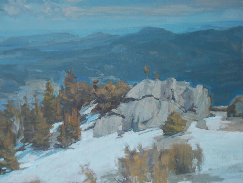 From Chief Mountain Looking North oil on canvas 18x24.jpg