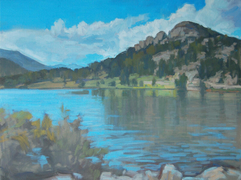 Lily Lake Looking West oil on canvas 18x24.jpg