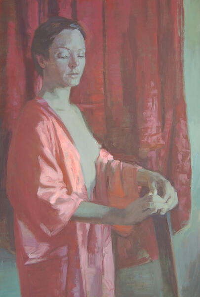 Portrait with Red Robes