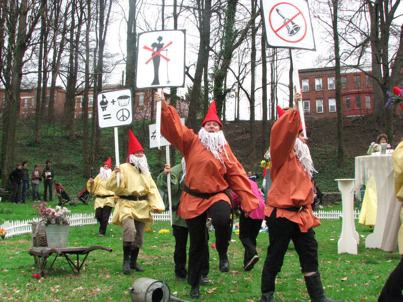 The Gnomes Protest