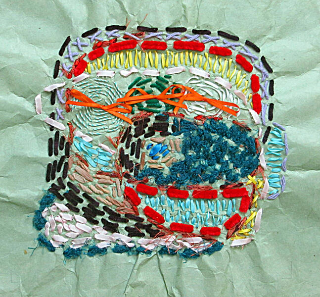 Stitched Painting 4