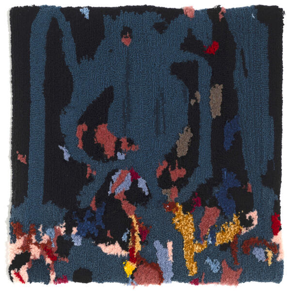 rug tufted painting, textile