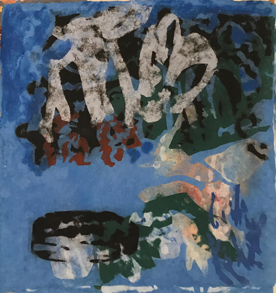 pulp painting