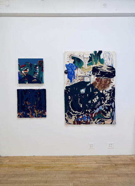 textile art painting exhibition