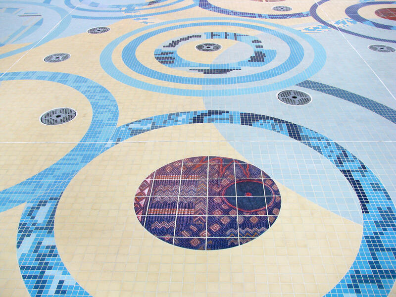 Detail of the Plaza 