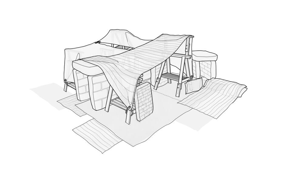 Pillow Fort Semper Design Sketch