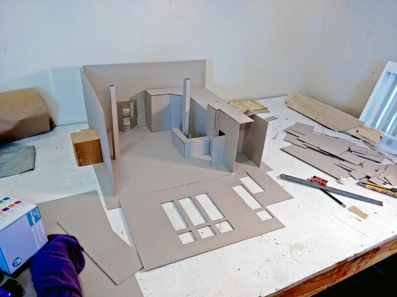 Public Operations. Model of Station North Tool Library