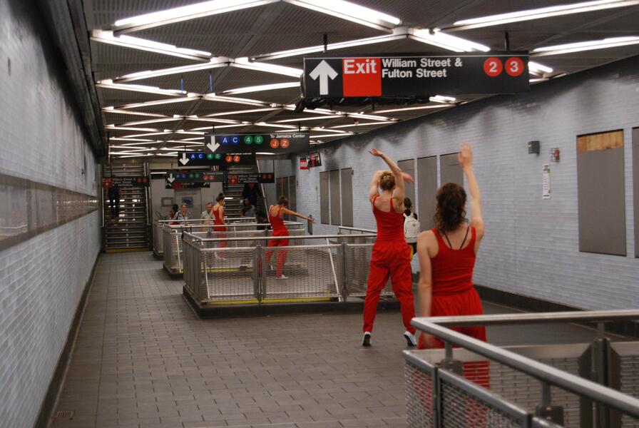 Dancers in the Subway