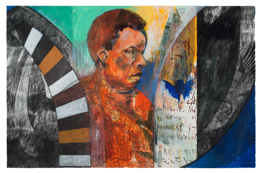 portraits spark conversations, contemporary art, portrait, human icons, mixed media, portaits, painting, graphite, charcoal, transformation, real people