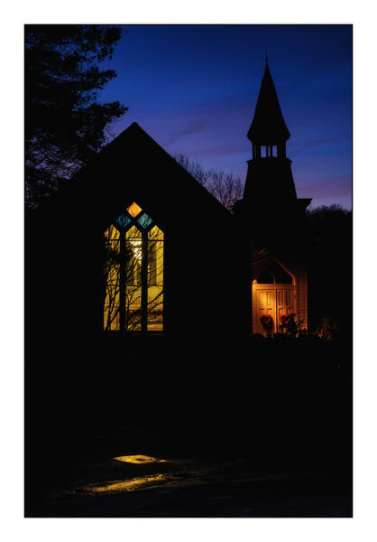 Church and Puddle, Oella, Maryland