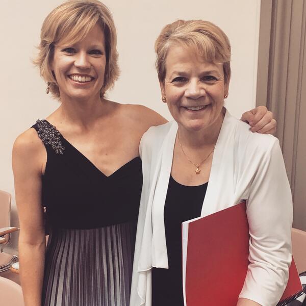Lura with Baltimore Symphony Orchestra's Music Director Laureate, Maestra Marin Alsop