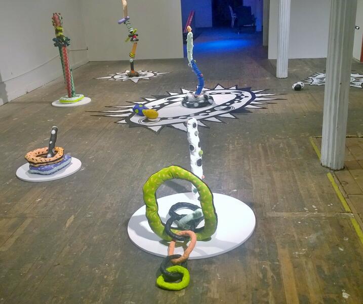 Adult Baby Toy installation view