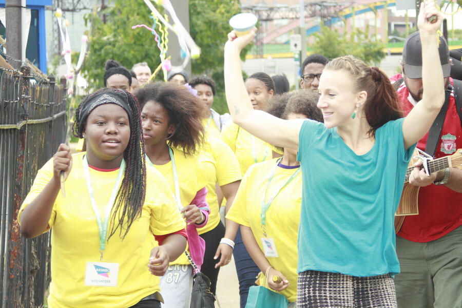 Yellow Shirt Volunteers