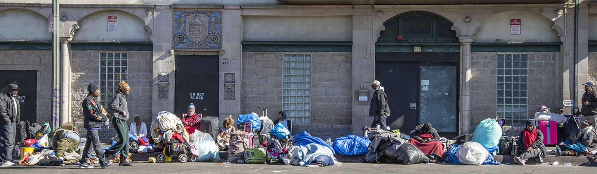 A Cold Morning in Skid Row