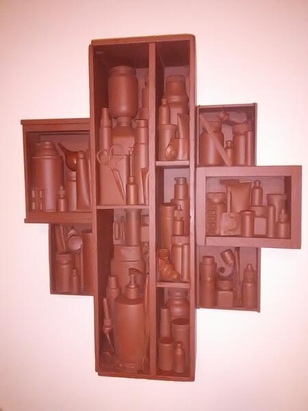 Nevelson's Medicine Chest by Mark S. Sanders (Markus) 