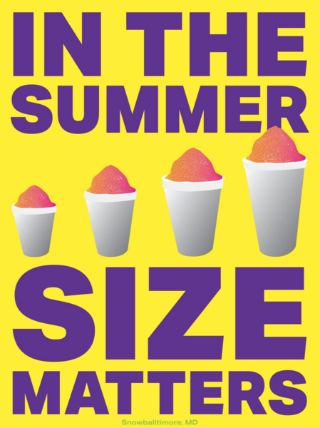In the Summer, Size Matters