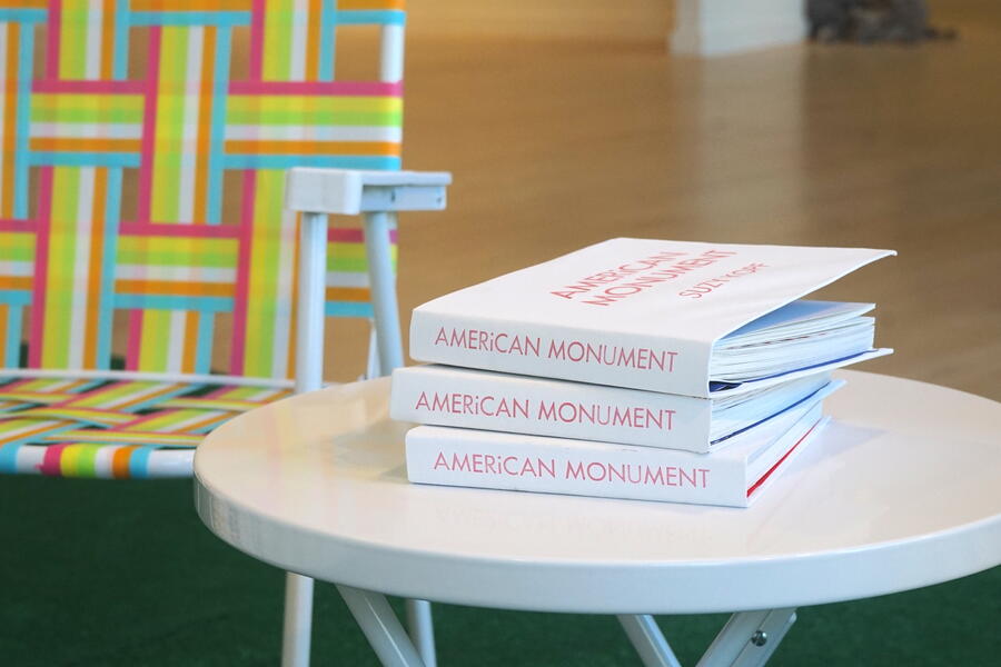 Stack of American Monument Books