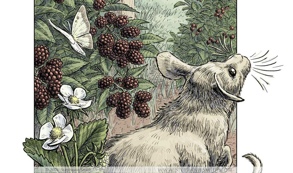 Detail from The Country Mouse and the City Mouse