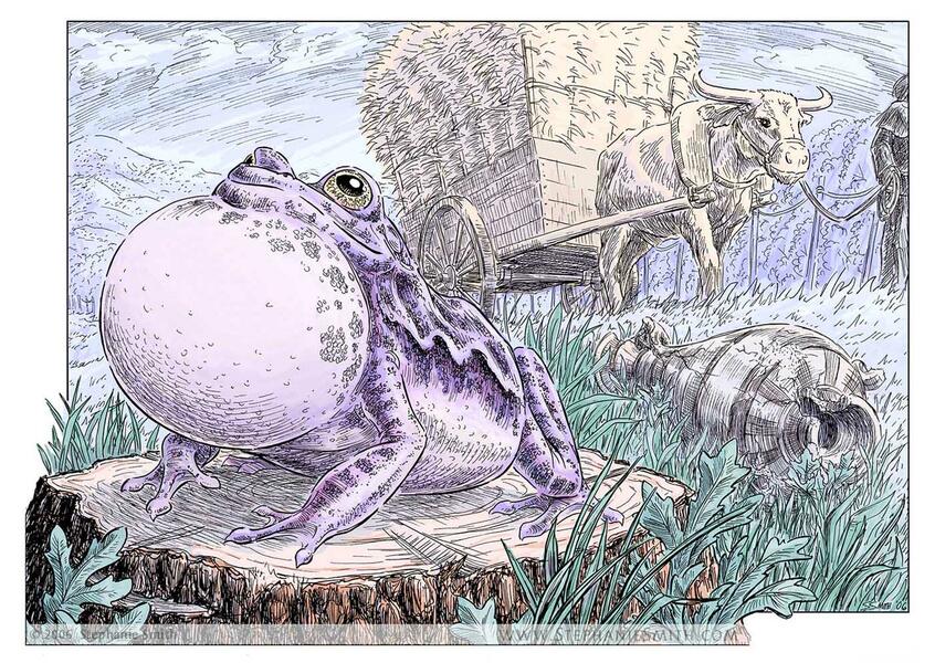 The Ox and the Toad