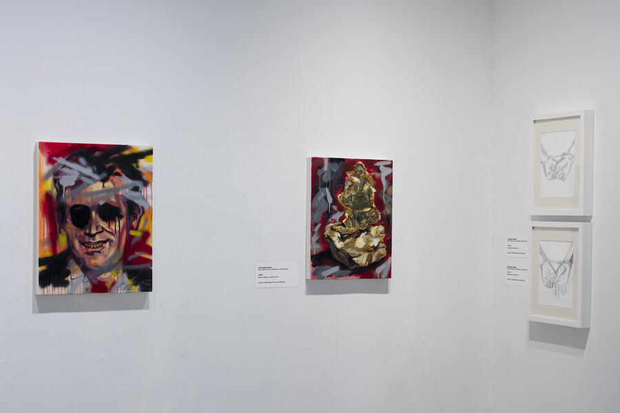 The Gold Rush (Installation view #3)