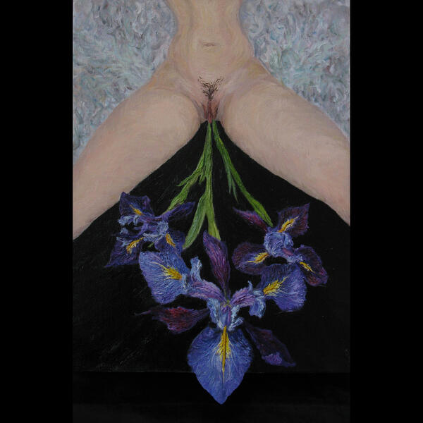 Flowers of  Fertility  27"x18"  oil on canvas  2003
