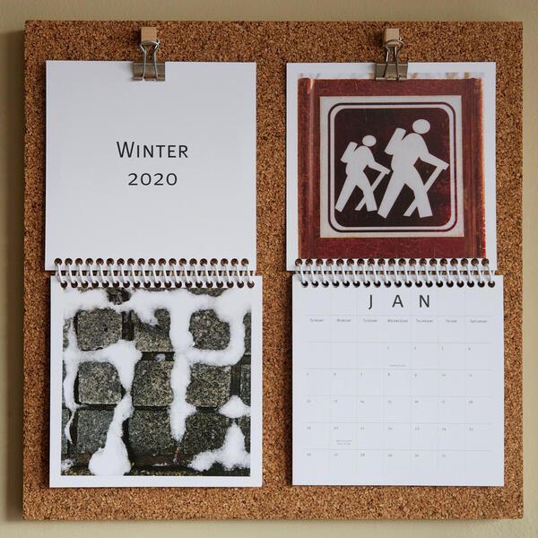 Square Calendar #2: Winter / January (2020) 