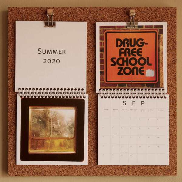 Square Calendar #2: Summer / September (2020) 