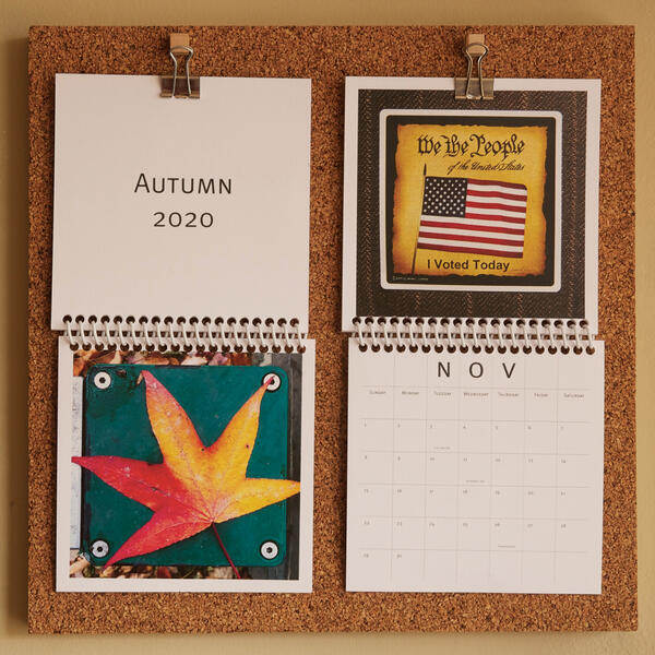 Square Calendar #2: Fall / November (2020) 