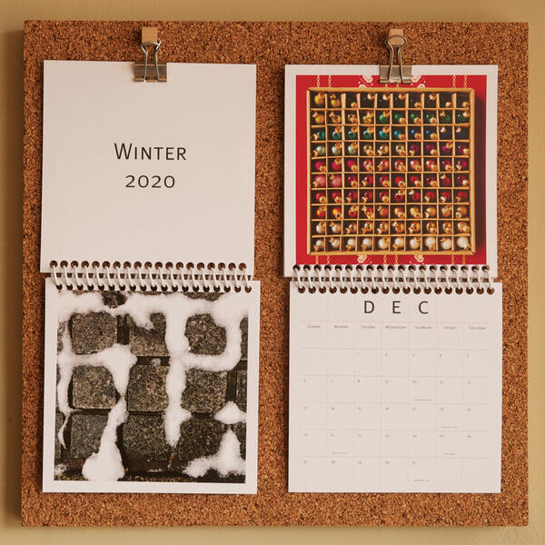 Square Calendar #2: Winter / December (2020) 