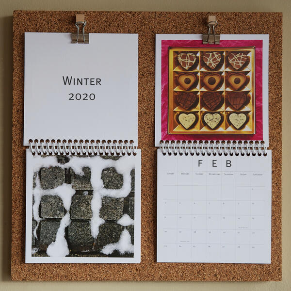 Square Calendar #2: Winter / February (2020) 