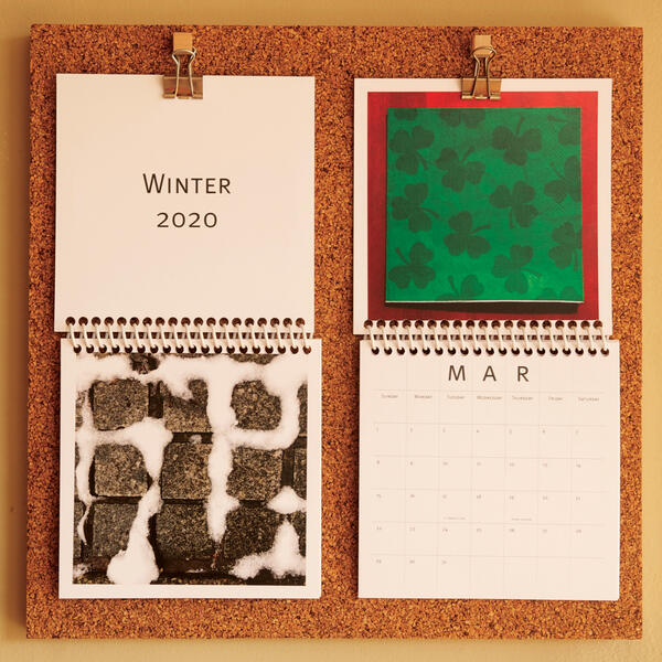 Square Calendar #2: Winter / March (2020) 