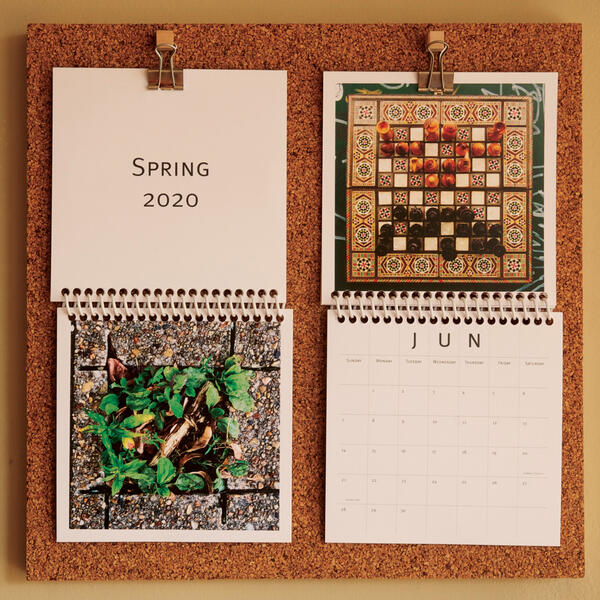 Square Calendar #2: Spring / June (2020) 