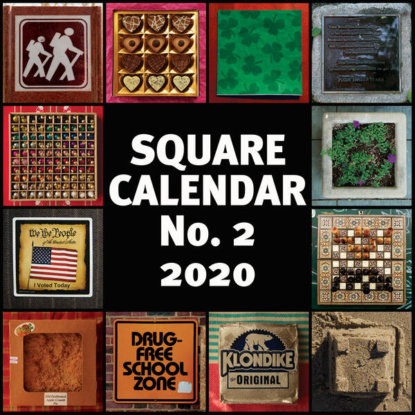 Square Calendar #2: Calendar Front (2020) 